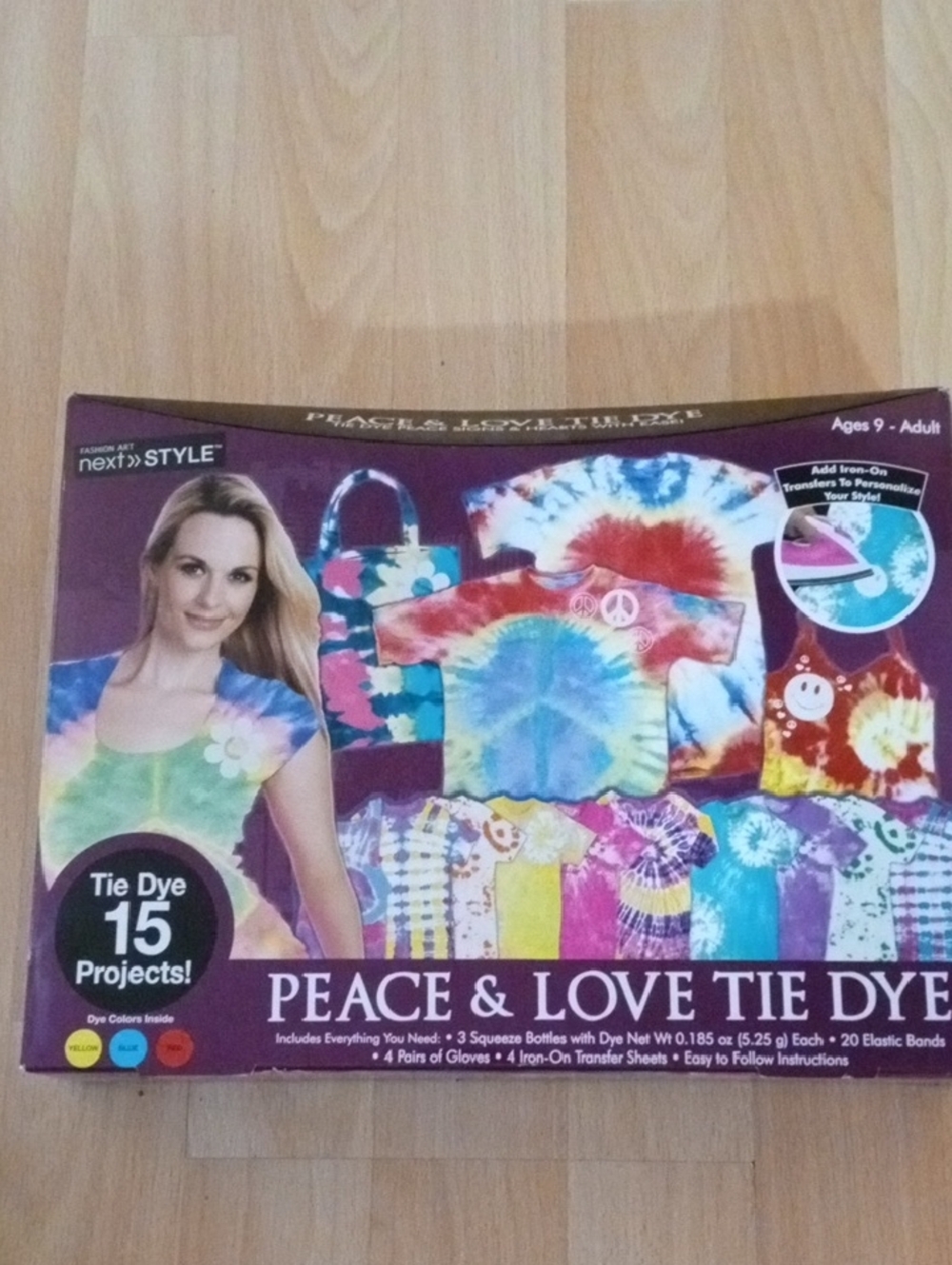 Take Extra 50% Off.>Peace & Love Tie Dye Kit - Multicolor Craft Set